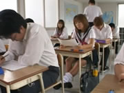 Japanische Klassenzimmer Matrosen Schüler Cumshots